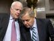A video has surfaced online in which warmongers John McCain and Lindsey Graham are caught meeting with Ukrainian troops and encouraging them to re-start hostilities with Russia.
