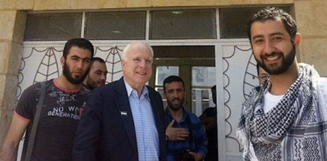 John McCain caught posing with Al Qaeda and ISI operatives