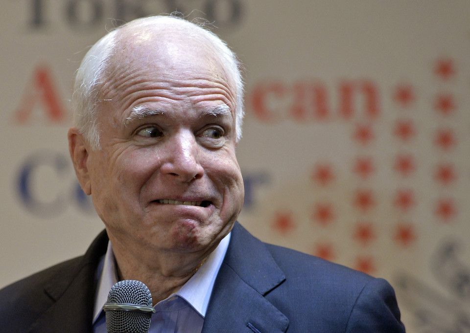 John McCain asks President Trump to meet with him