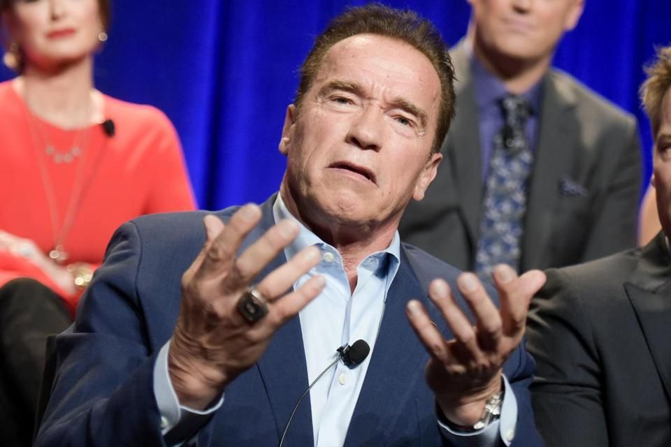 Arnold Schwarzenegger announced he won't be returning to host Celebrity Apprentice, and blamed President Trump for the show's poor ratings.