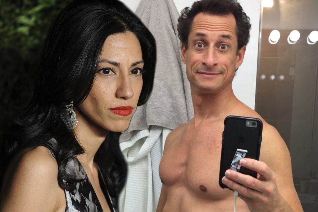 Huma Abedin is now defending her estranged husband Anthony Weiner, blaming his sexual interest in underage girls on "the pressures of the campaign". 