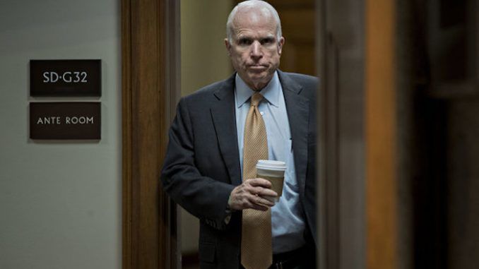 Senator John McCain acknowledges that Vault7 Wikileaks release is real