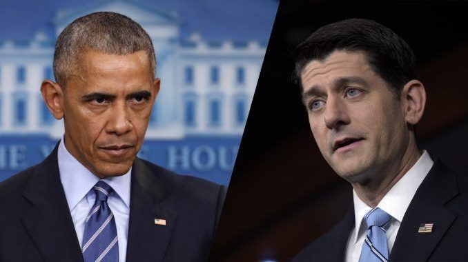 Paul Ryan accuses Obama of illegally wiretapping Trump