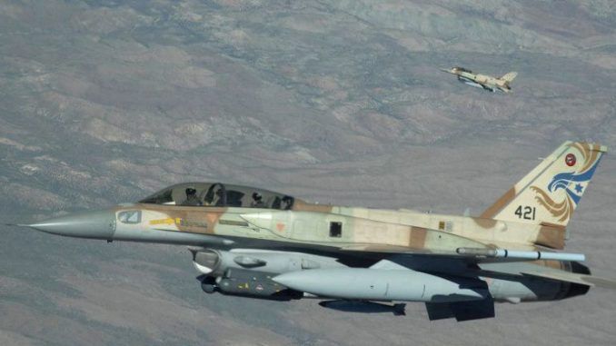 Israeli jets pounded targets in Damascus, Syria overnight, according to reports from Lebanon and the Jerusalem Post.