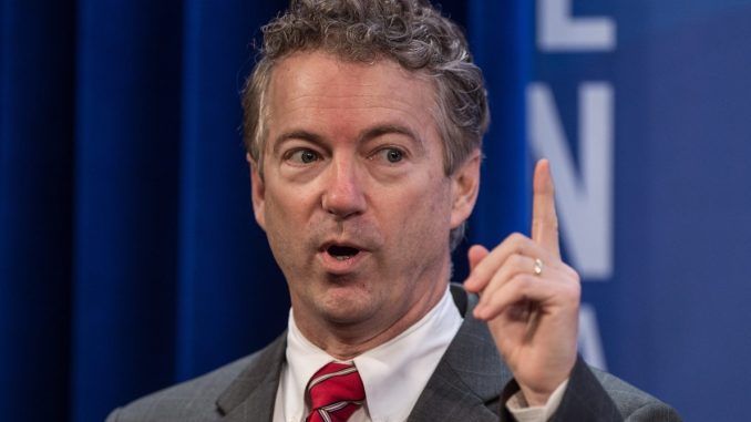 Rand Paul says the Syria attack now puts the U.S. on the same side as ISIS