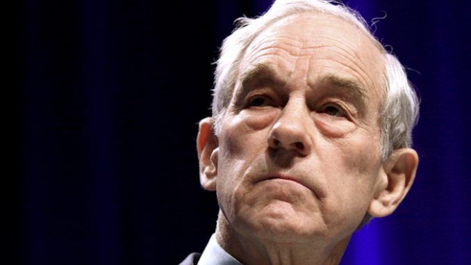 President Trump is a hypocrite for turning his back on WikiLeaks and Julian Assange, according to Ron Paul.