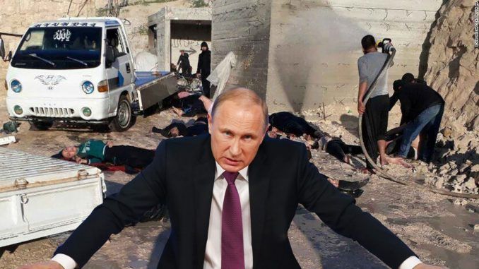 Putin warns that President Trump is planning a series of false flag attacks in Syria to justify the ousting of President Assad