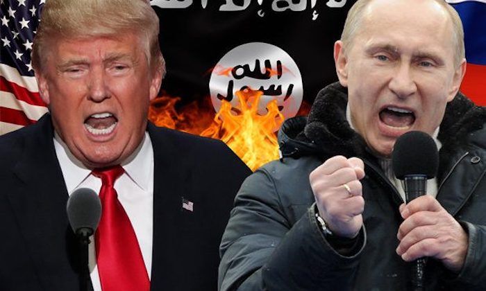 President Trump and President Putin have agreed to "work together" to "wipe ISIS off the map once and for all" following the St Petersburg metro terror attack on Monday.