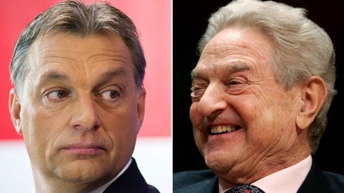 Hungarian PM Viktor Orbán condemned globalist billionaire George Soros for "ruining the lives of millions of Europeans."