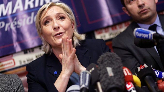 Marine Le Pen vows that France will grant protection in the form of citizenship to Edward Snowden and Julian Assange when she is elected.
