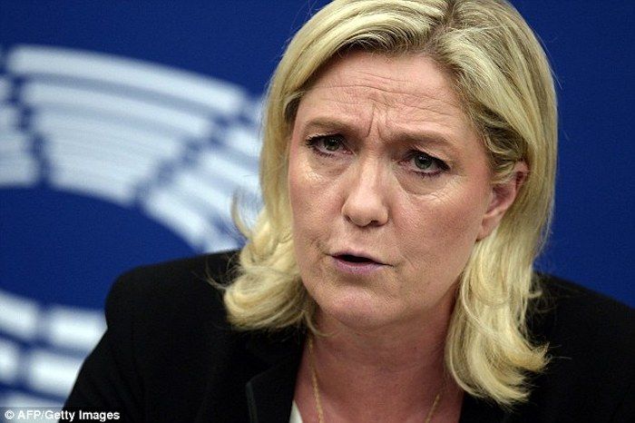 Marine le Pen warns that France could be on the brink of a civil war