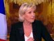 Marine Le Pen demands interview remove EU flag from set