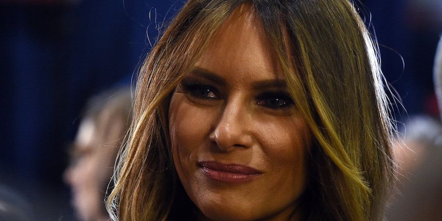Melania Trump put the elite pedophile ring on notice during an emotional Easter visit to see seven girls at a group home for abused kids.