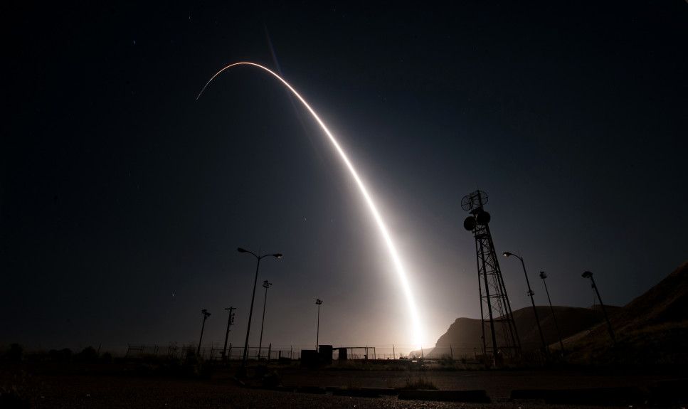 Minuteman missile launched off coast of California in show of strength against North Korea