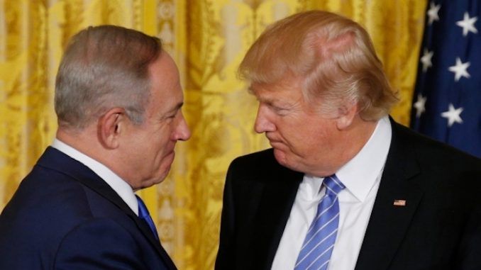 President Trump gave Netanyahu front row seats to watch the Syrian missile strike