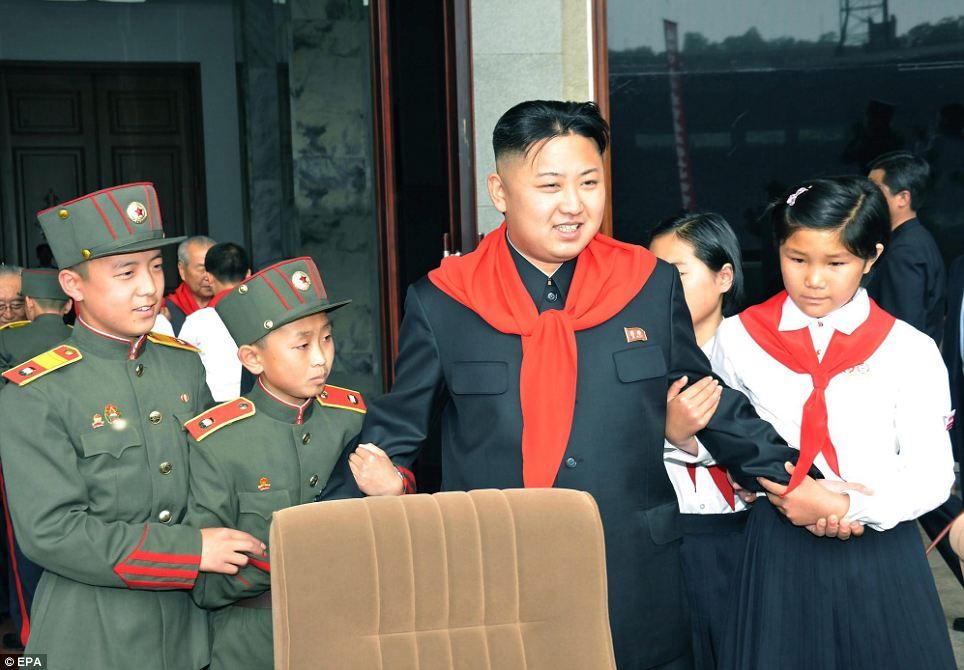 North Korean children have been trained in nuclear warfare and are preparing to 'wipe out' the US and Korea.