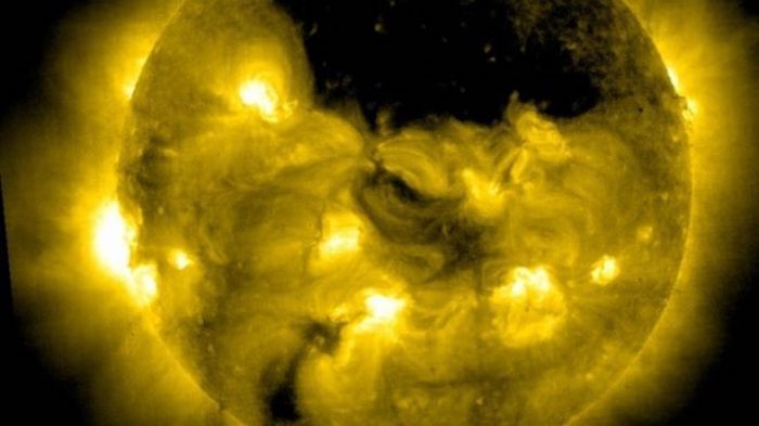 Coronal hole in Sun to blast Earth with solar winds this week