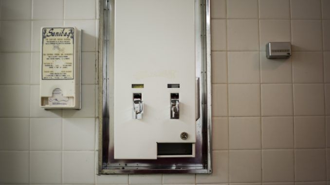 US university to provide tampons in male bathroom's