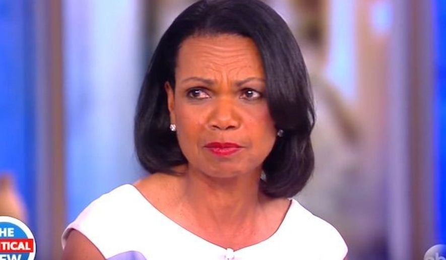 Condoleeza Rice put the Hollywood celebrities on The View in their place, smacking them down for suggesting President Trump is illegitimate.
