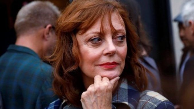 Actress Susan Sarandon claims that Trump is either going to quit or be forced out of office before the end of his first term