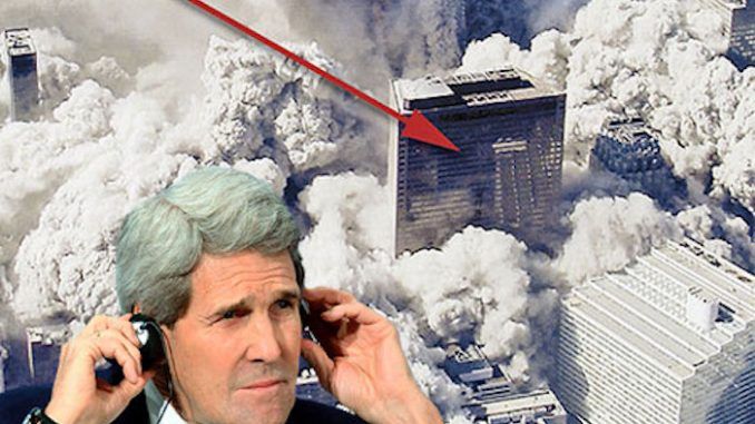 John Kerry admits that WTC 7 was brought down by controlled demolition on 9/11