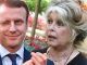 Brigitte Bardot has urged compatriots to vote for Marine Le Pen, describing Emmanuelle Macron as a cold eyed psychopath.