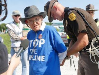 Big oil can now arrest protestors on their own property