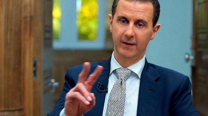 Neocons at the White House have accused Assad of orchestrating a Syrian holocaust against his own people