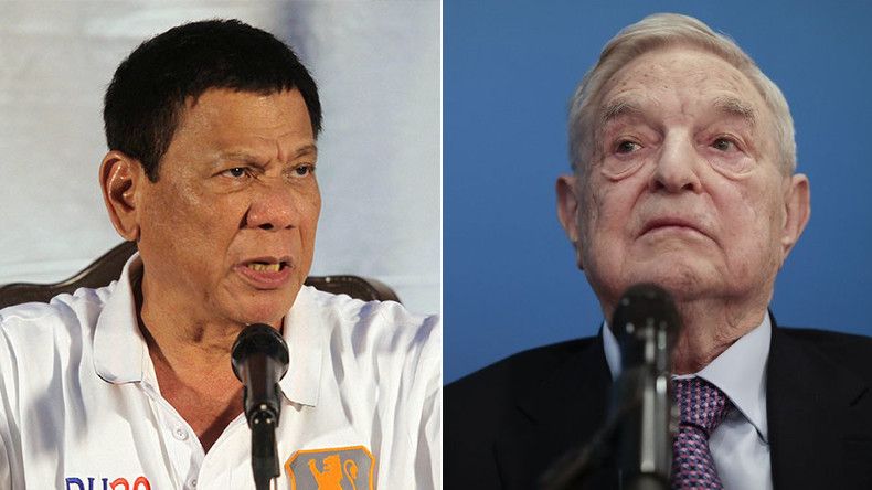 George Soros cancelled a visit to the Philippines after President Duterte warned him "there is a bounty on your head in these islands."