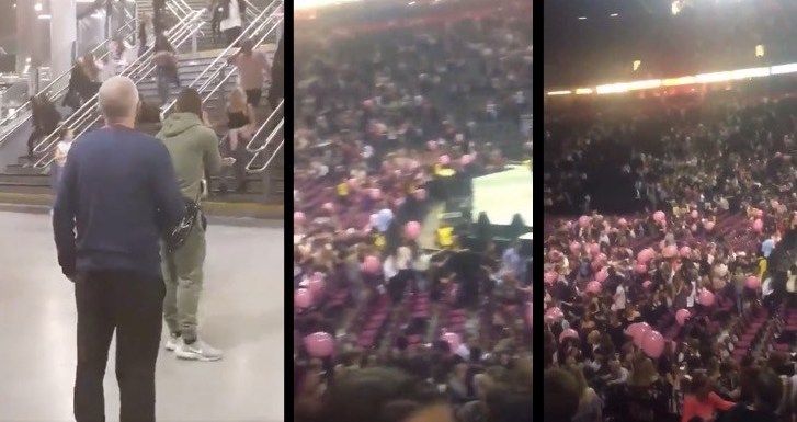 Wall of security guards blocked Ariana Grande concert goers from leaving during Manchester bombing