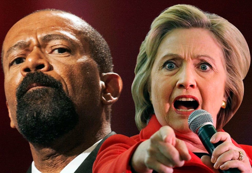 Sheriff Clarke has vowed to arrest Hillary Clinton on the spot if President Trump makes him the next FBI Director.