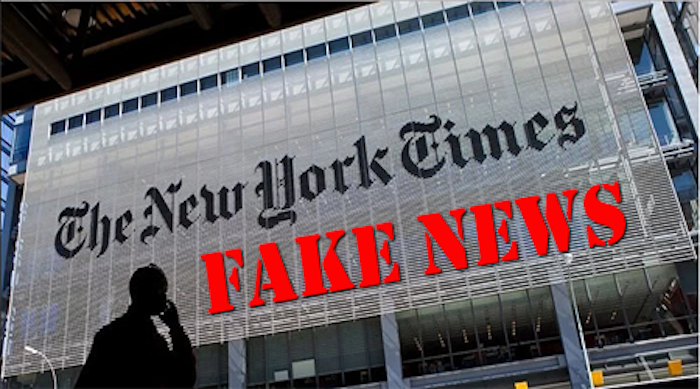 The NY Times has become the latest media outlet forced to admit that it fabricated information relating to the Trump-Russia conspiracy.