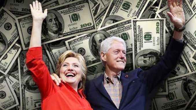 Bill and Hillary Clinton personally netted almost $3 million from Russian interests after selling off 20% of America's uranium to Russia.