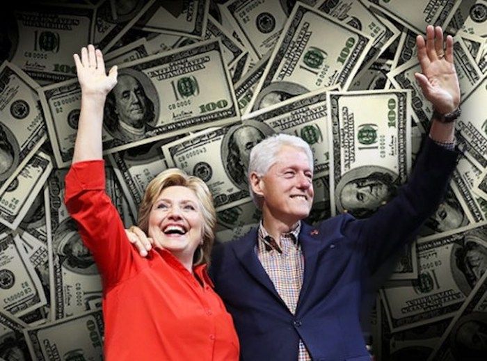 Bill and Hillary Clinton personally netted almost $3 million from Russian interests after selling off 20% of America's uranium to Russia.