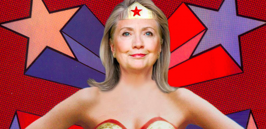 Hillary Clinton has gone on record comparing herself to DC Comics superhero Wonder Woman, leaving witnesses stunned.