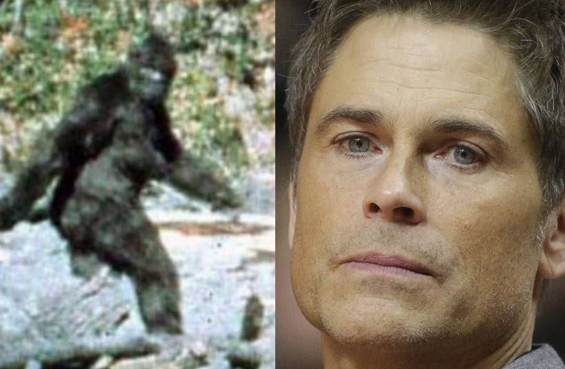 Actor Rob Lowe claims that Big Foot tried to kill him