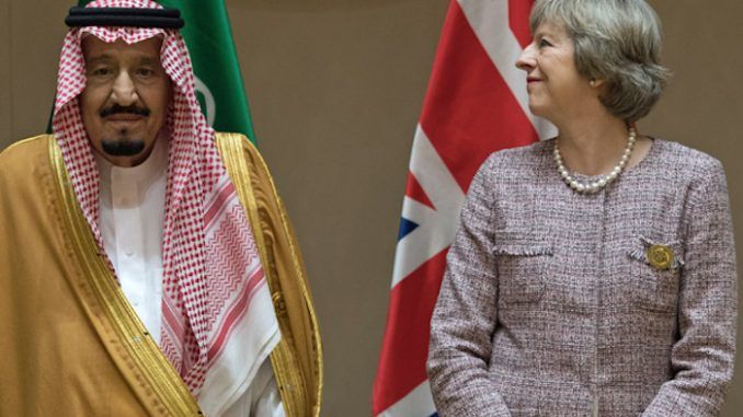 British report concludes that Saudi Arabia are clear sponsors of terrorism