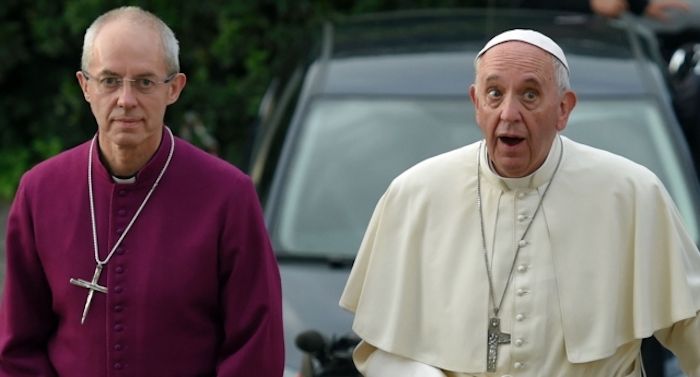 Vatican police raided a "drug fueled gay orgy" at the home of one of Pope Francis's key advisers, according to reports from Italy.