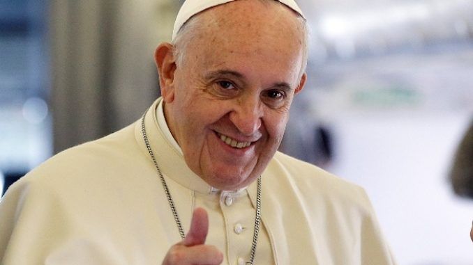Pope Francis says Catholic church fully approves of GMOs