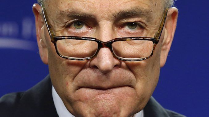 Sen. Chuck Schumer blasts Trump, warning that stopping illegals from voting is racist