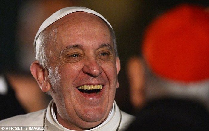 Pope Francis admits that one in fifty priests enjoy raping children