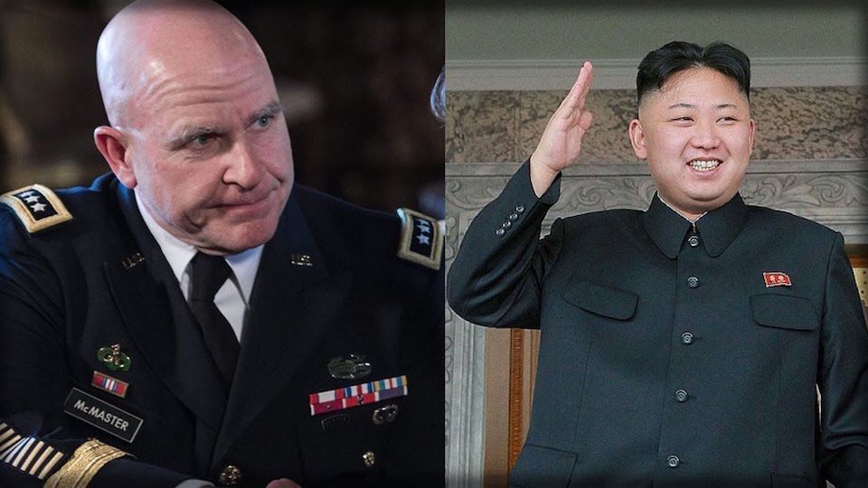 McMaster says US is prepared to launch preemptive war against North Korea