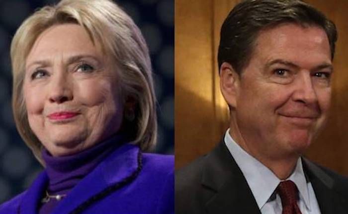 President Trump accuses James Comey of rigging FBI investigation into Hillary's emails