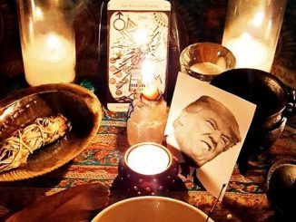 Californian witches cast binding spell on President Trump