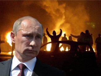 Putin has imprisoned 130 American Antifa members after they travelled to Moscow and organized a violent riot to protest "Russian hacking."
