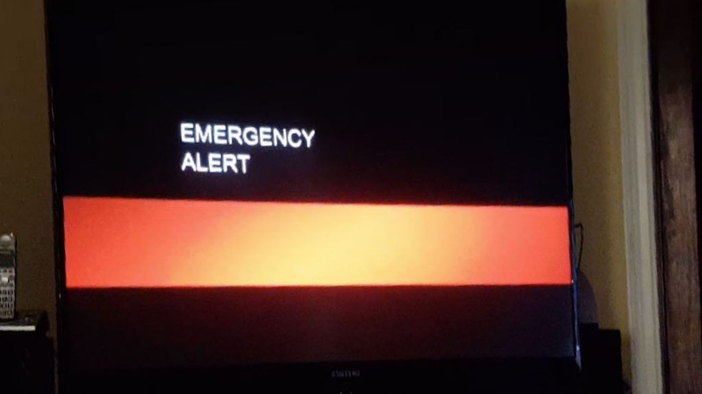 TV viewers in California interrupted with end of times emergency broadcast