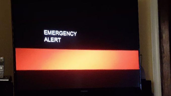 TV viewers in California interrupted with end of times emergency broadcast