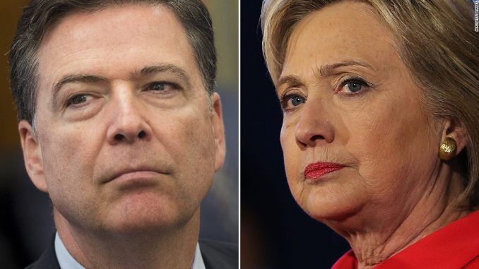 James Comey exonerated Hillary Clinton before investigation had completed