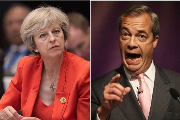 Nigel Farage slams Theresa May, vows to make Brexit happen