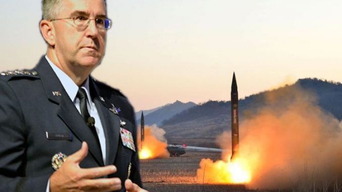 STRATCOM commander says US ready to launch nuclear attack and destroy North Korea